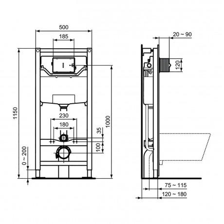 R020467 ProSys 120M - Структура за Вграждане